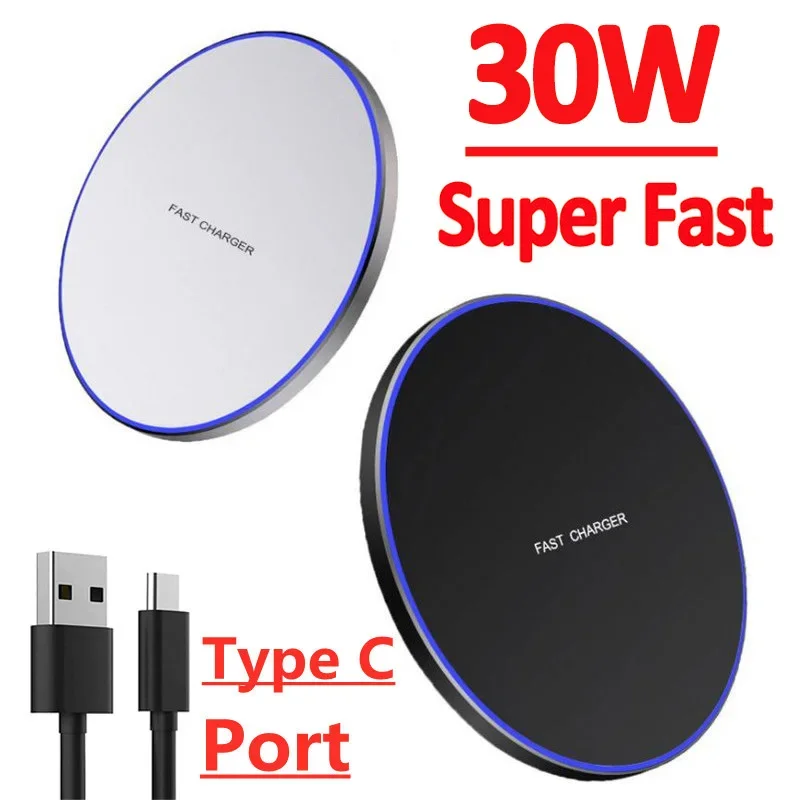 Wireless Phone Charger Pad - Base de carregador de telefone sem