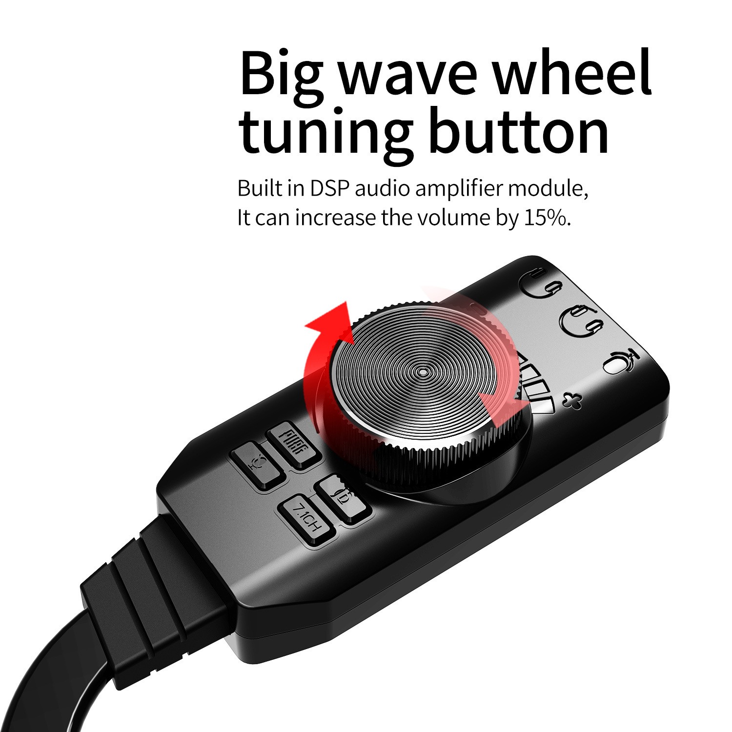 Usb Sound Card External - Adaptador Conversor de Placa de Som