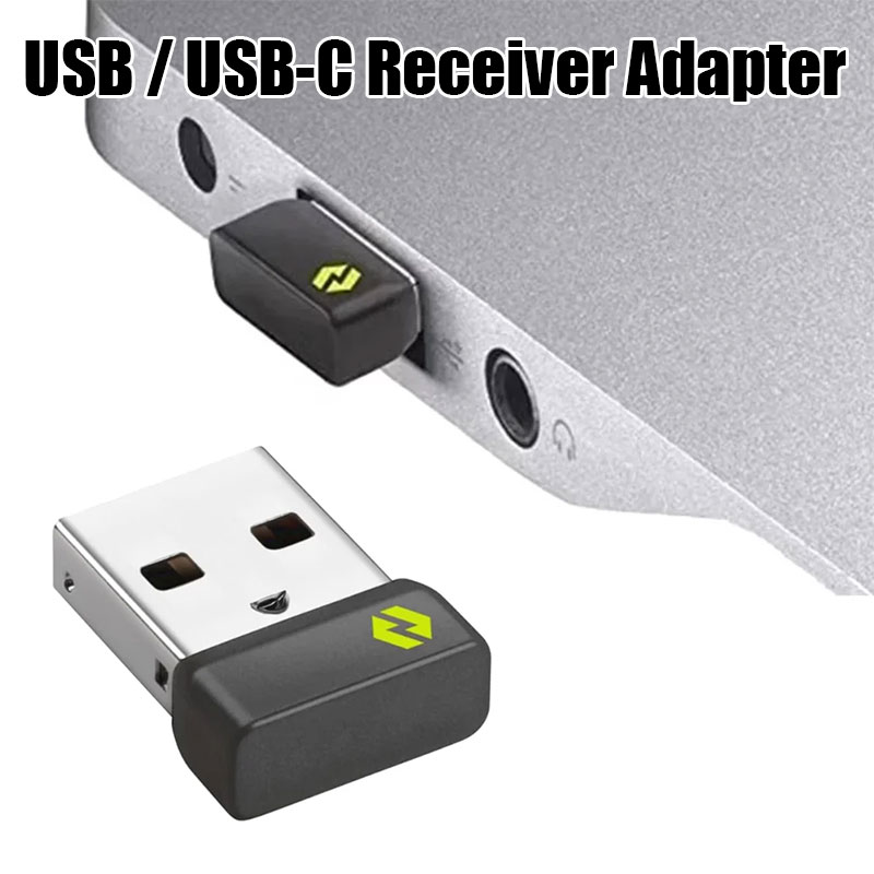 Wireless Keyboard Mini - Adaptador Receptor Sem Fio USB/USB-C Compatível