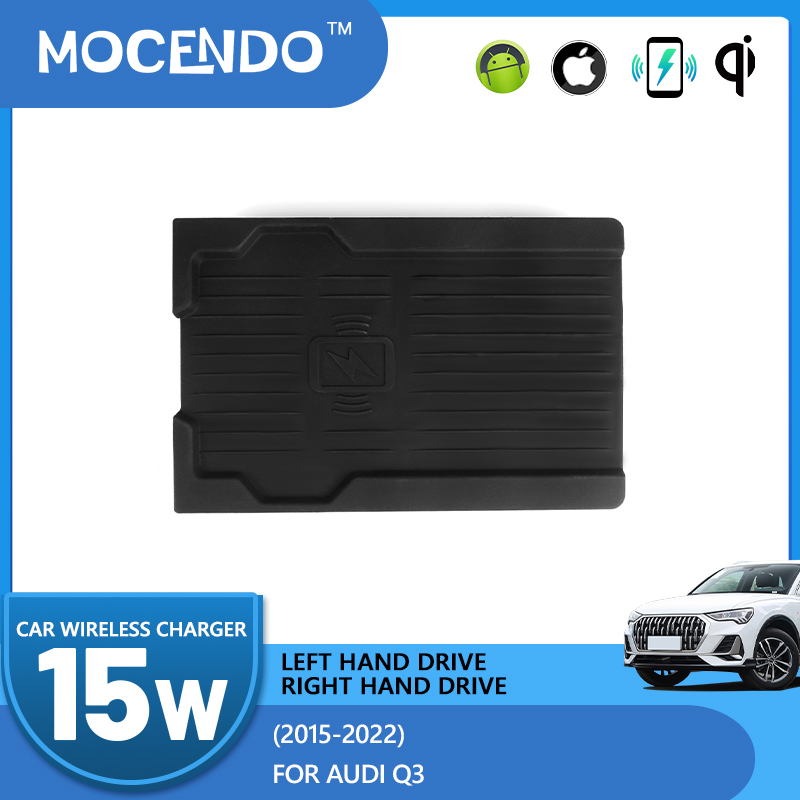 Wireless Phone Charger Pad - Carregador Sem Fio para Carro 15W,