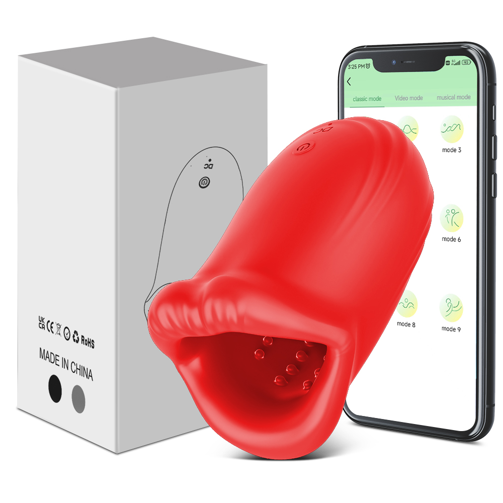 Electronics Gadgets For Women - Vibração de 9 frequências língua lambendo