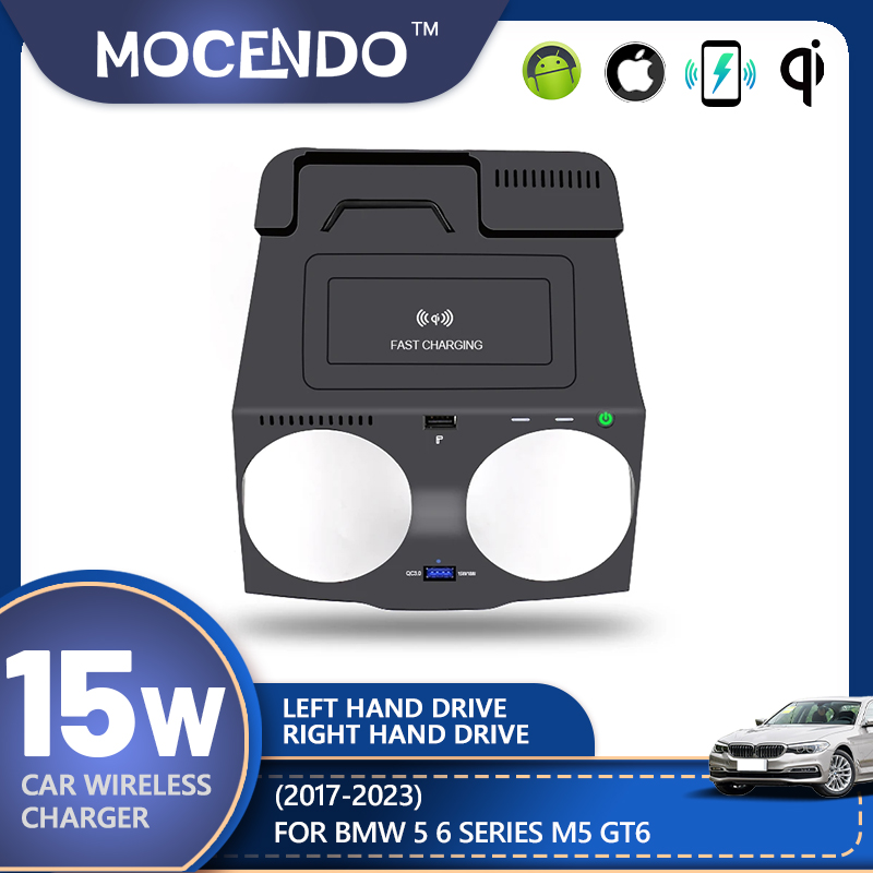 Wireless Phone Charger Pad - Carregador Sem Fio Qi de 15W