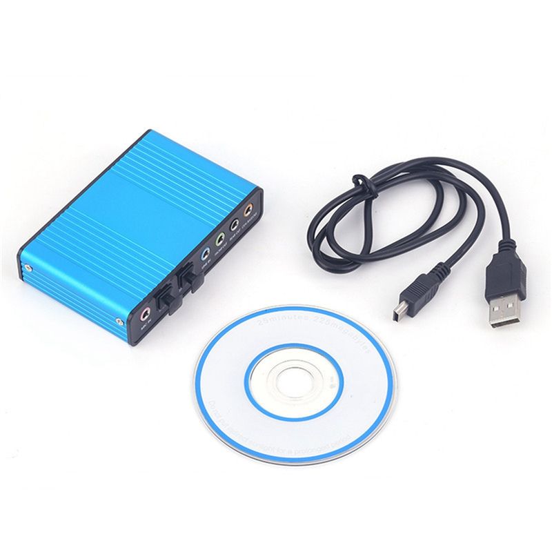 Placa de Som Óptica USB AA19 6 - Usb Sound Card External avaliação e preço