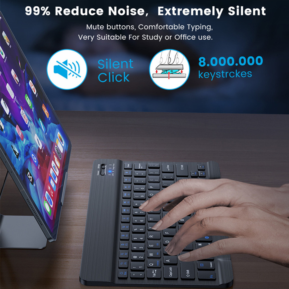 Novo 2025 bluetooth teclado se - Wireless Keyboard Mini avaliação e preço