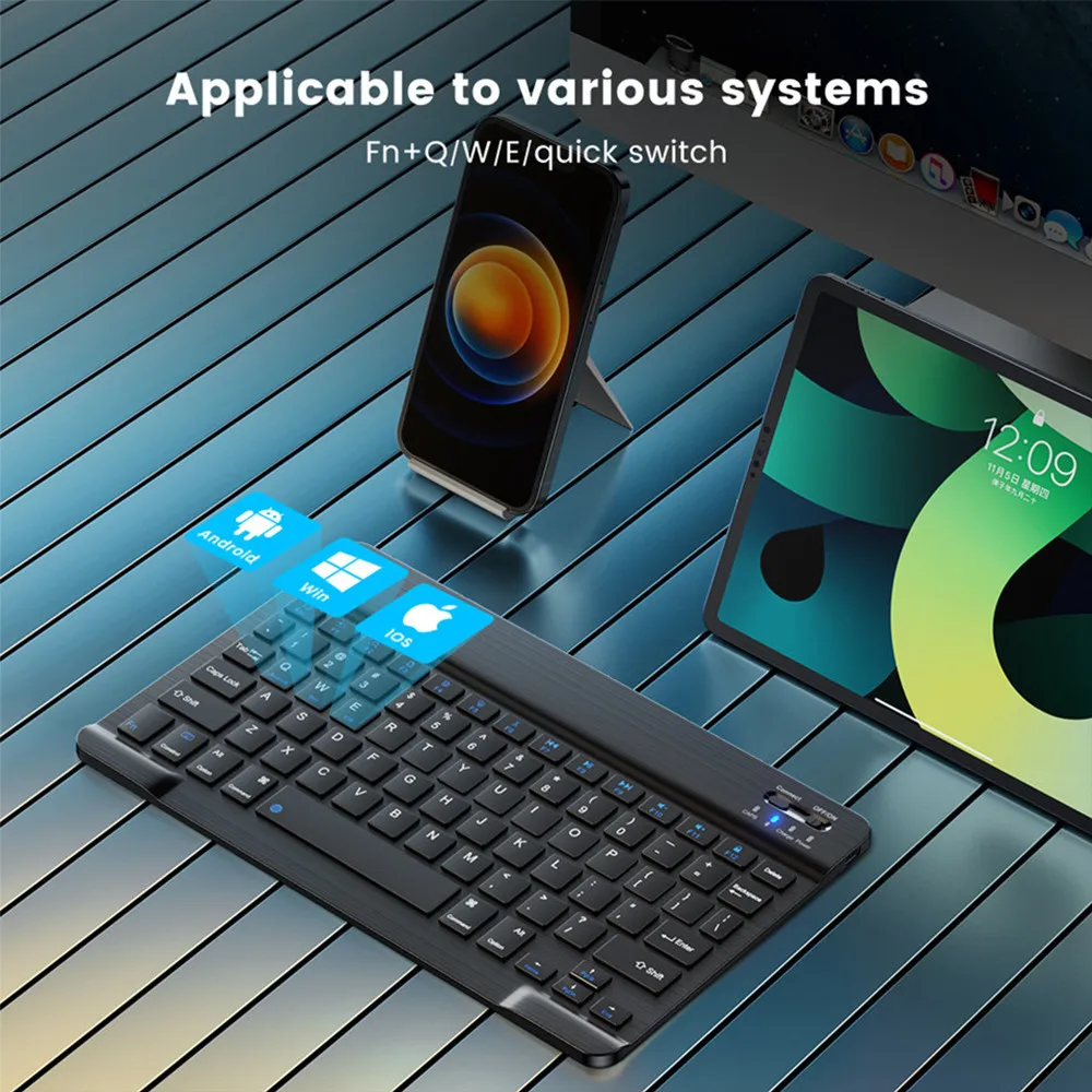Novo 2025 bluetooth teclado se - Wireless Keyboard Mini avaliação e preço