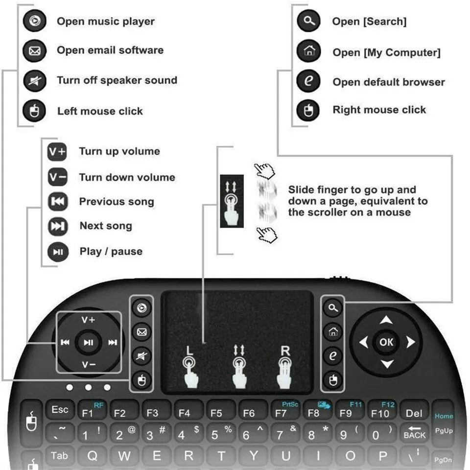 Mini teclado bluetooth portáti - Wireless Keyboard Mini avaliação e preço