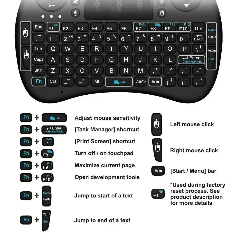 Mini teclado bluetooth portáti - Wireless Keyboard Mini avaliação e preço