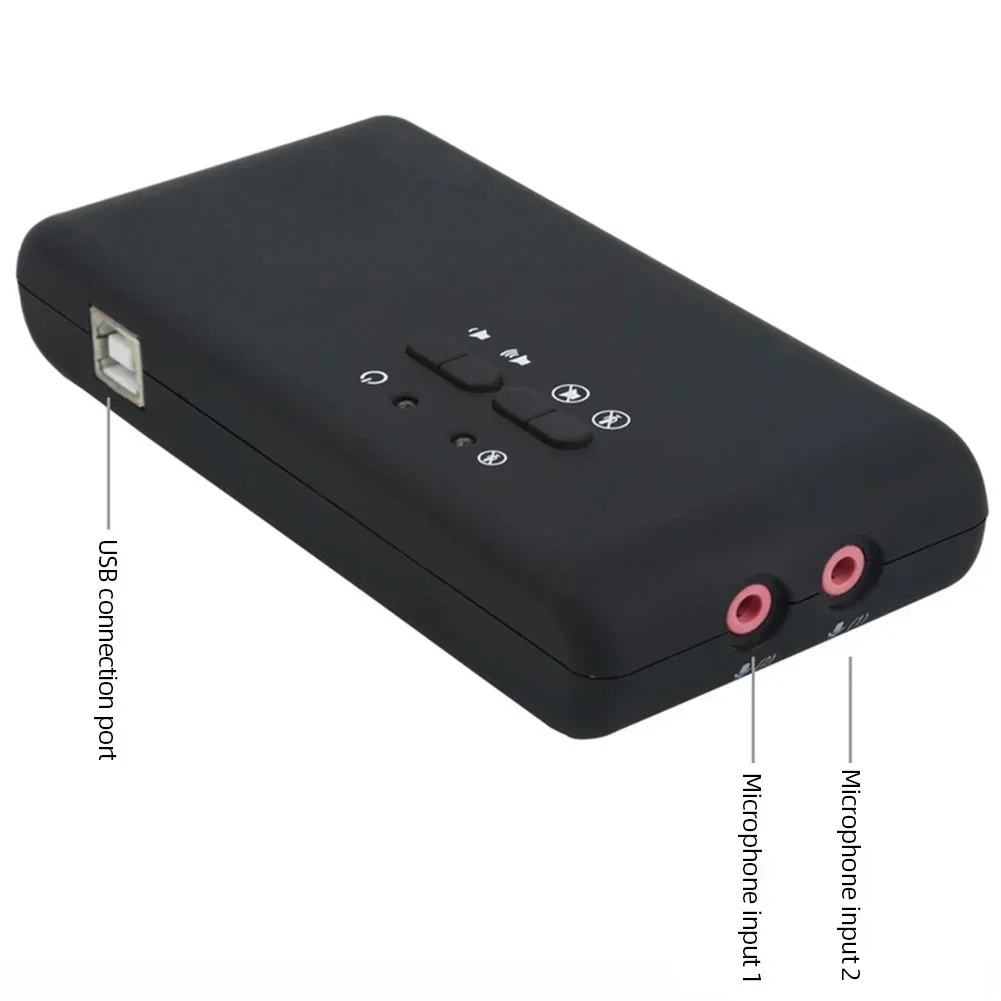 Placa de Som USB Profissional  - Usb Sound Card External avaliação e preço