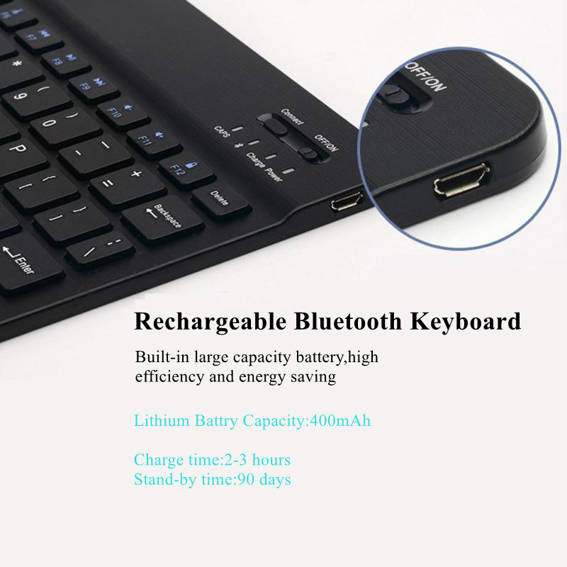 Teclado Recarregável Retroilum - Wireless Keyboard Mini avaliação e preço